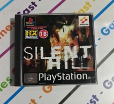 PS1 SILENT HILL ITALIANO PLAYSTATION 1 COMPLETO COME NUOVO RARO CON ADESIVO 18+