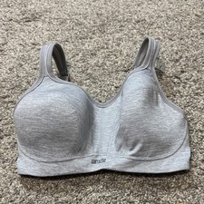 Panache Sport 5021 Underwire HighImpact Sports Bra Grey 28FF