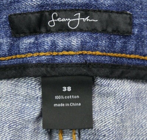 Men's Sean John Jeans Hamilton Relaxed 5 Pocket Size 38 (Measure 37x30) - Picture 3 of 7