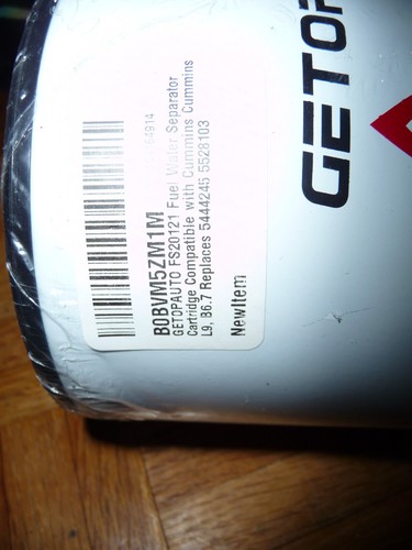 Fleetguard Fuel Water Separator FS20121 Cummins 5528103 NEW - Bild 3 von 3