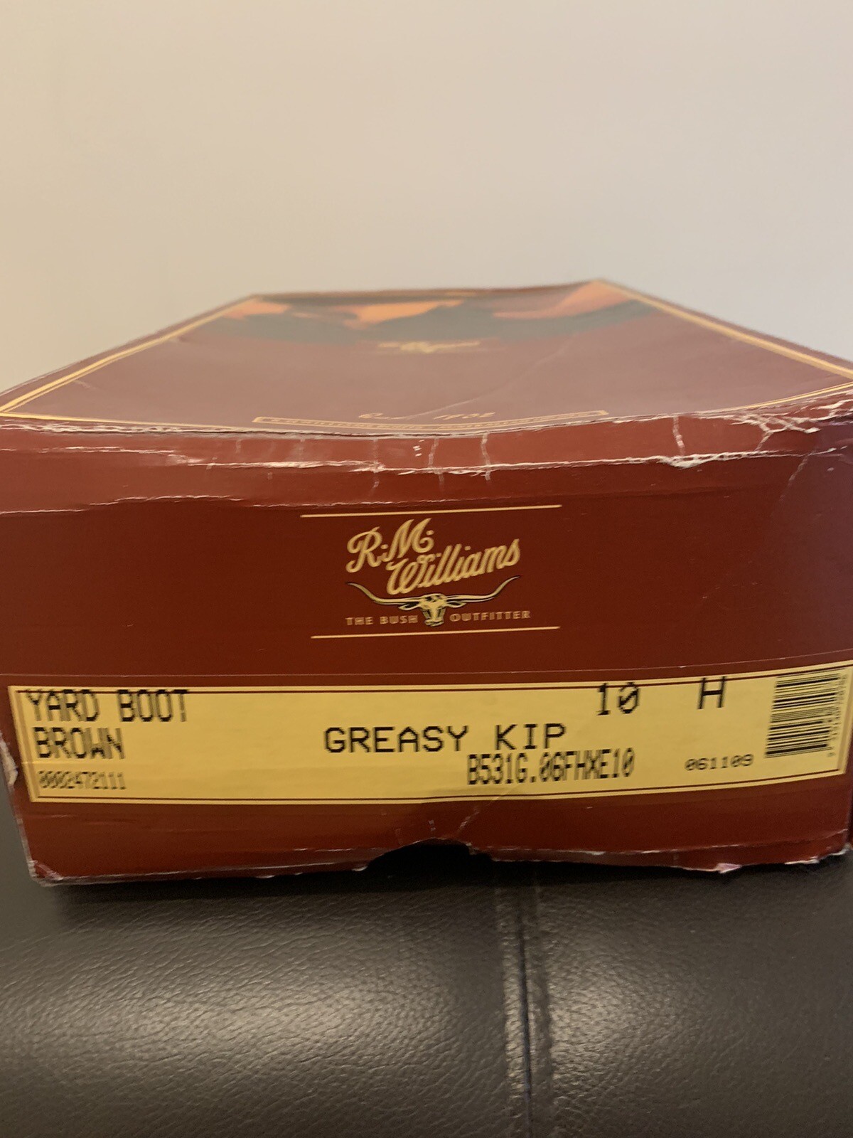 R M Williams Mens Yard Boots Size UK 10 eBay