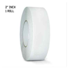 Non Skid Tape - 2" X 60 FT Adhesive - 60 Grit - White Anti Slip Traction Safety