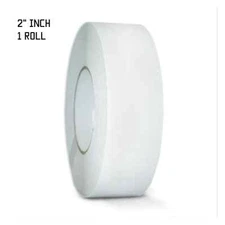 Non Skid Tape - 2" X 60 FT Adhesive - 60 Grit - White Anti Slip Traction Safety