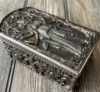 Resin, plaster, candle, soap ,clay mold Hecate Goddess box mold 0-9