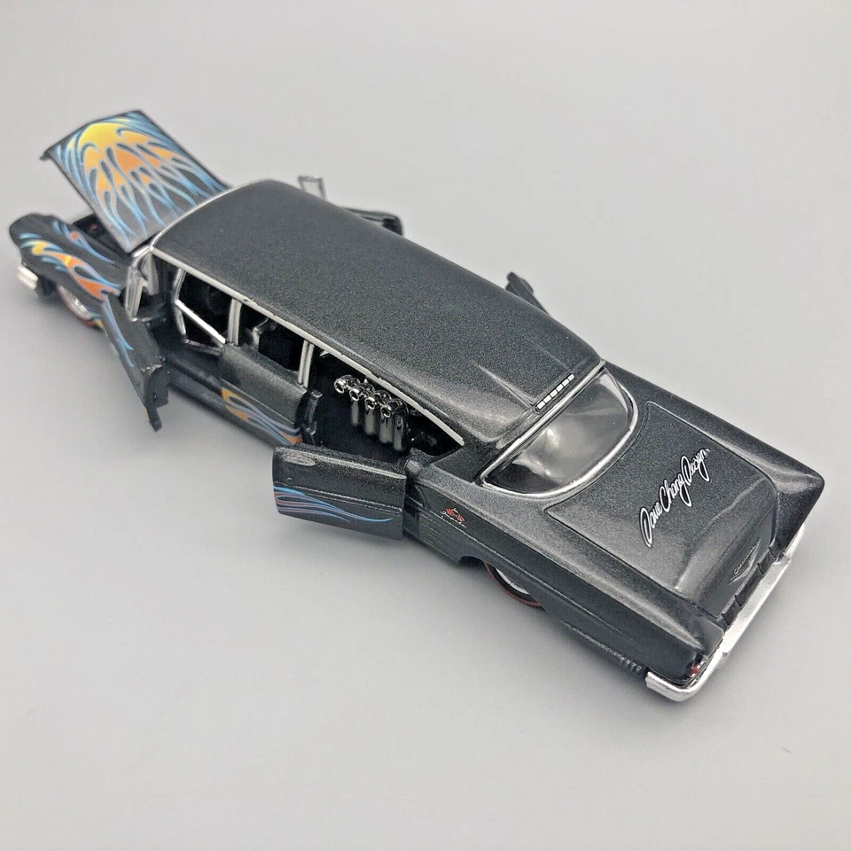M2 Machines 1958 58 Chevy Impala Limo Limousine Diecast 1/64 Dave Chang Design - Image 3 of 4