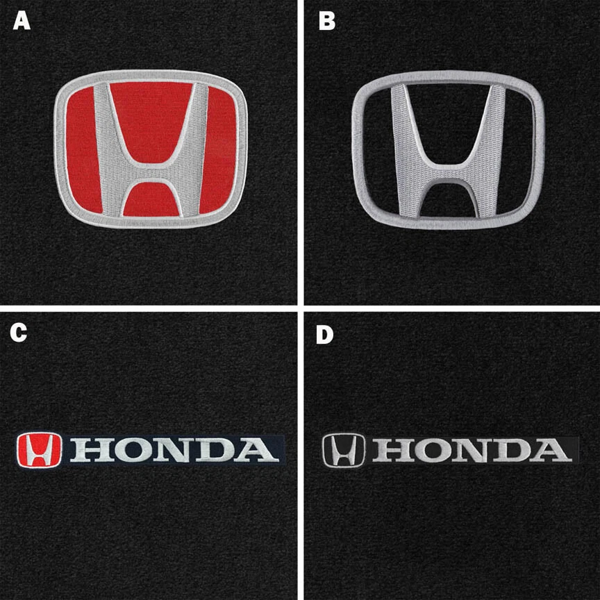 New Black Trunk, Cargo Mat 1992 - 2014 Honda Civic w/ Embroidered Logo - Image 3 of 4