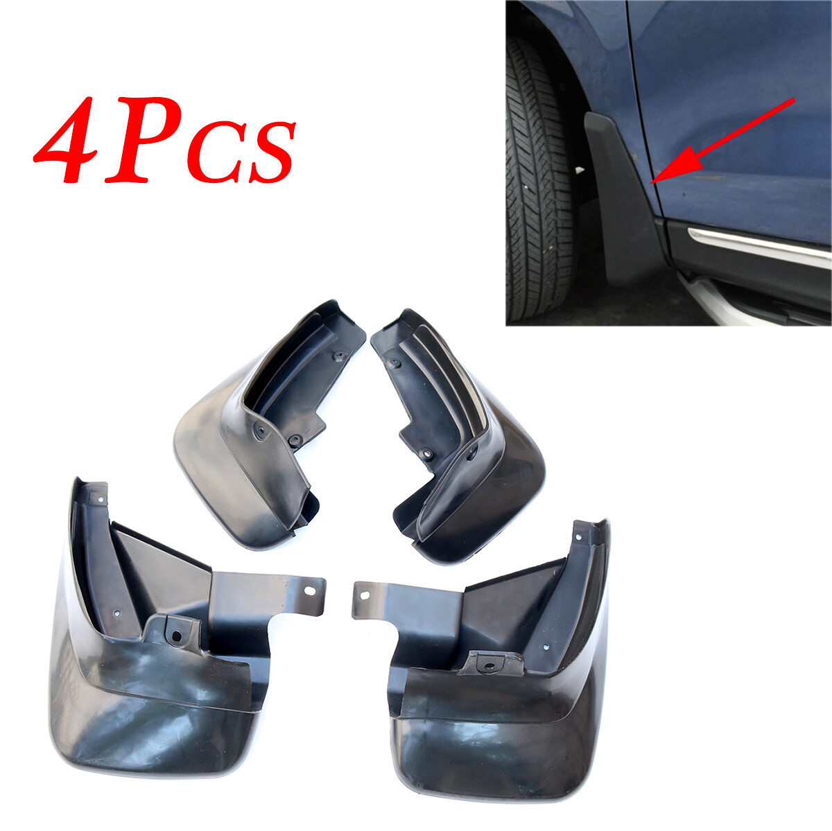 For Subaru Forester SG 2003-2008 Front&Rear Mud Flaps Splash Guard Fender Parts