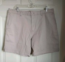 OLD NAVY MEN'S BUILT-IN FLEX CHINO SHORTS, SIZE 36