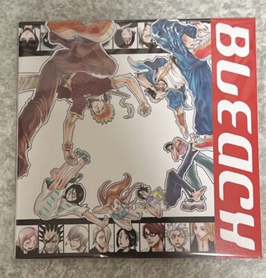 BLEACH Exhibition EX Original Record Coaster Ichigo Orihime Japan