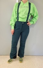 Adidas x Stella McCartney Skihose Skihose Snowboardhose Gr. 36 wie NEU Grün