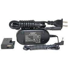 Kit AC Power Adapter and DC Coupler for Canon ACK-E10 ACKE10, EOS Series Camera