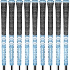 Golf Pride MCC Teams Light Blue  White Standard Grip - Set of 9 - The 1 Grip