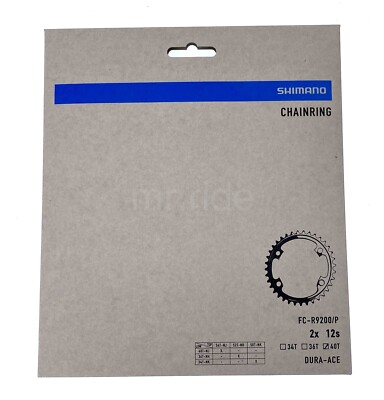 New Shimano DURA-ACE Road Chainring set 54/40T for FC-R9200 Crank