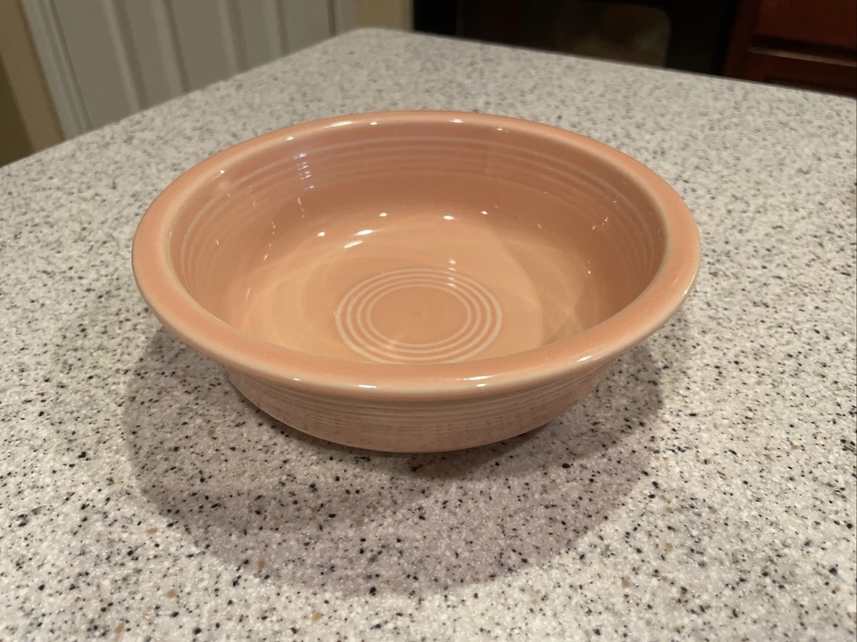 Vintage Fiesta Fiestaware HLC 6 3/4’’ Salad Soup Cereal Bowl Pink - Image 2 of 4