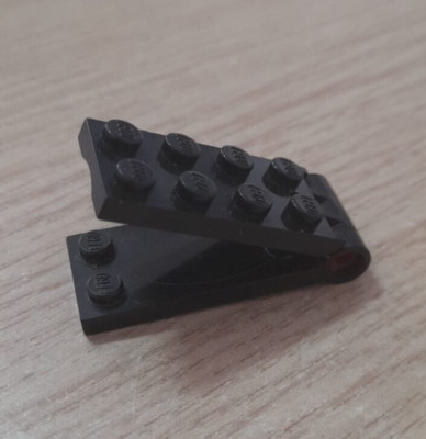 Lego 3939p91 schwarz/schwarz Scharnierplatte 2 x 5 komplette Montage 