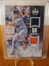 2019 Panini Diamond Kings DH Materials J.D. Davis #DKM-JS DUAL JERSEY RELIC /99