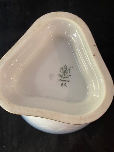 Bing & Grondahl B & G Seagull Pedestal Dish Compote Dolphins Copenhagen Denmark - Bild 4 von 12