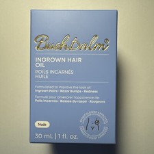 NEW BushBalm Nude Ingrown Hair Oil 1 fl oz / 30 mL