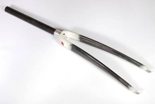 Rossin Road Bicycle Fork 700C 1-1/8" Racing Threadless Carbon 538 grams NOS - Picture 2 of 12