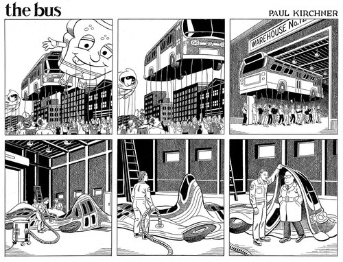 "the bus 3", NEW, SIGNED and SOLD by author Paul Kirchner, 2025, English Edition - Picture 4 of 5