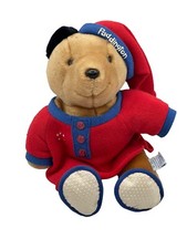 Eden Paddington Bear Plush Pajamas Slippers