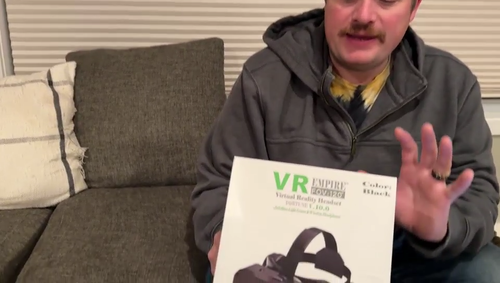 Cell Phone Virtual Reality (vr) headsets, VR EMPIRE VR Headset, Phone VR - Video 1 van 1