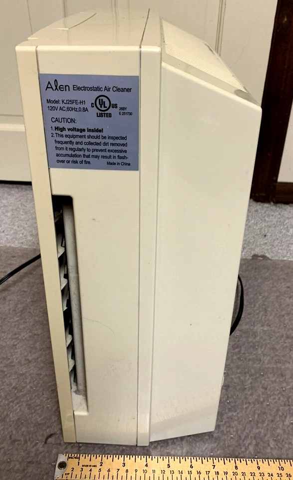 Purificador de aire electrostático Alen KJ25FE-H1 HEPA con filtro HEPA para alergias Foto 4 de 4