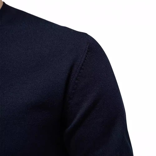 Mens Slim Fit V-Neck Sweater Casual Knitted Pullover Warm Sweaters Knitwear - Picture 19 of 29