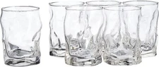 Bormioli Rocco Sorgente 14.25 Ounces DOF Drinking Glass, Set of 6 - Clear