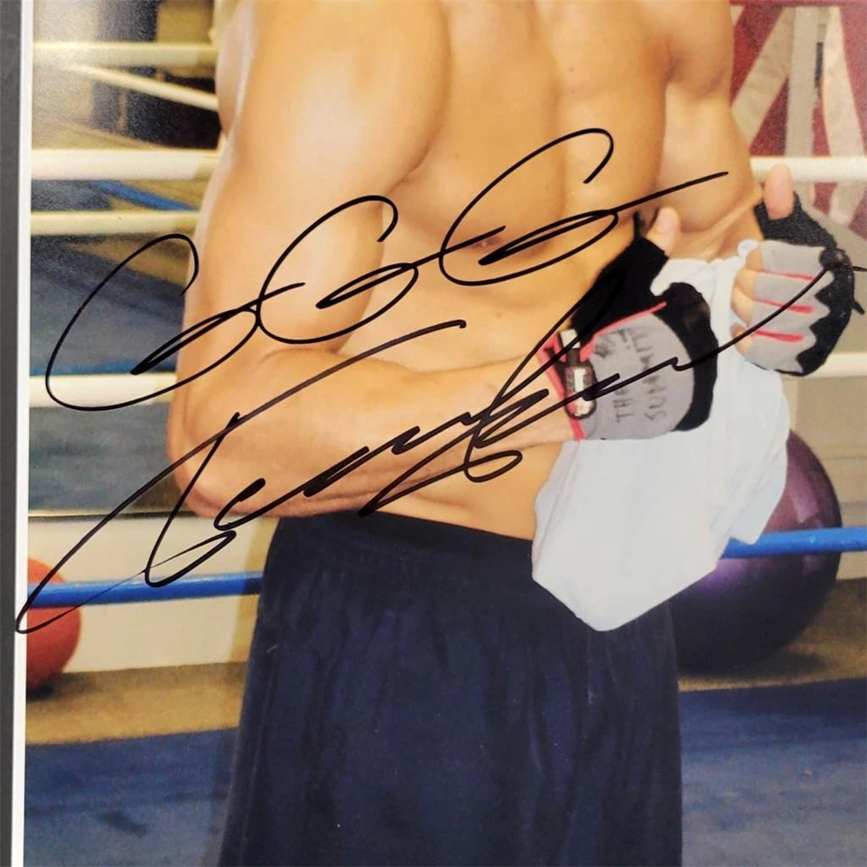 Gennady Golovkin GGG autógrafo firmado 12x18 foto boxeo ~ Beckett BAS Foto 2 de 3