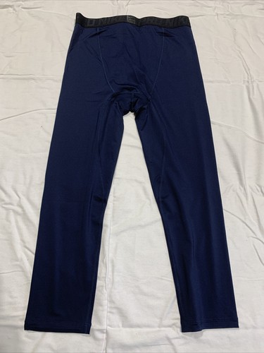 Nike NBA Elite Pro Compression Tights Size XL-T Color Navy Aa0751-419 Mens - Picture 8 of 9