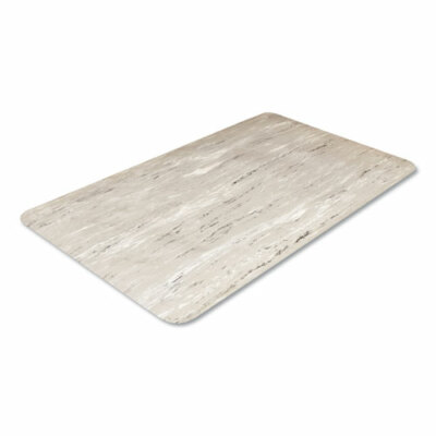 Crown Cushion-Step Surface Mat (36'' × 60'') Marbleized Rubber Gray - NEW!