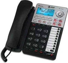 AT&T ML17939 2 Line Office Phone Caller ID Speakerphone with Answering System