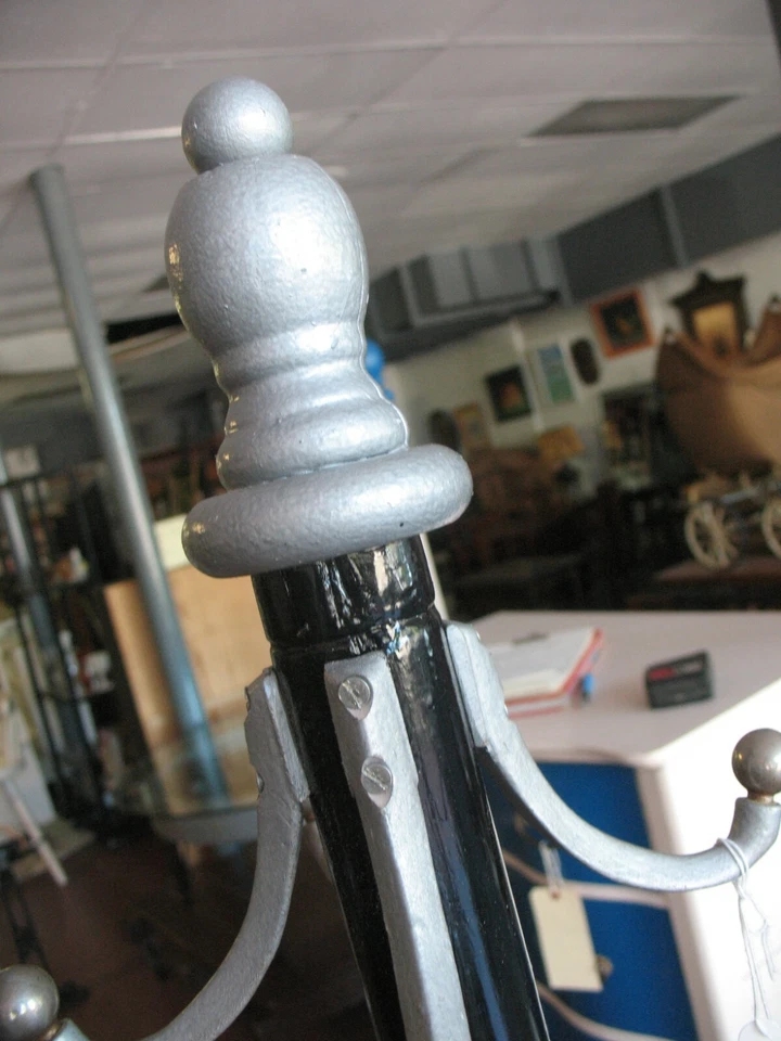 SOPORTE PARAGUAS ÁRBOL ABRIGO STEAMPUINK 67"" ALTO ANTIGUO (MESA DE CENTRO MATE) Foto 3 de 4