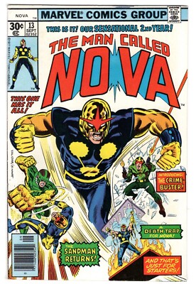Nova #13 (1977) - Marvel Comics - Bronze Age Classic - VF