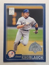 2001 Topps Opening Day #50 Chuck Knoblauch ~ New York Yankees