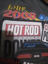 Hot Road Power 2008 Tour T-Shirt Size:L