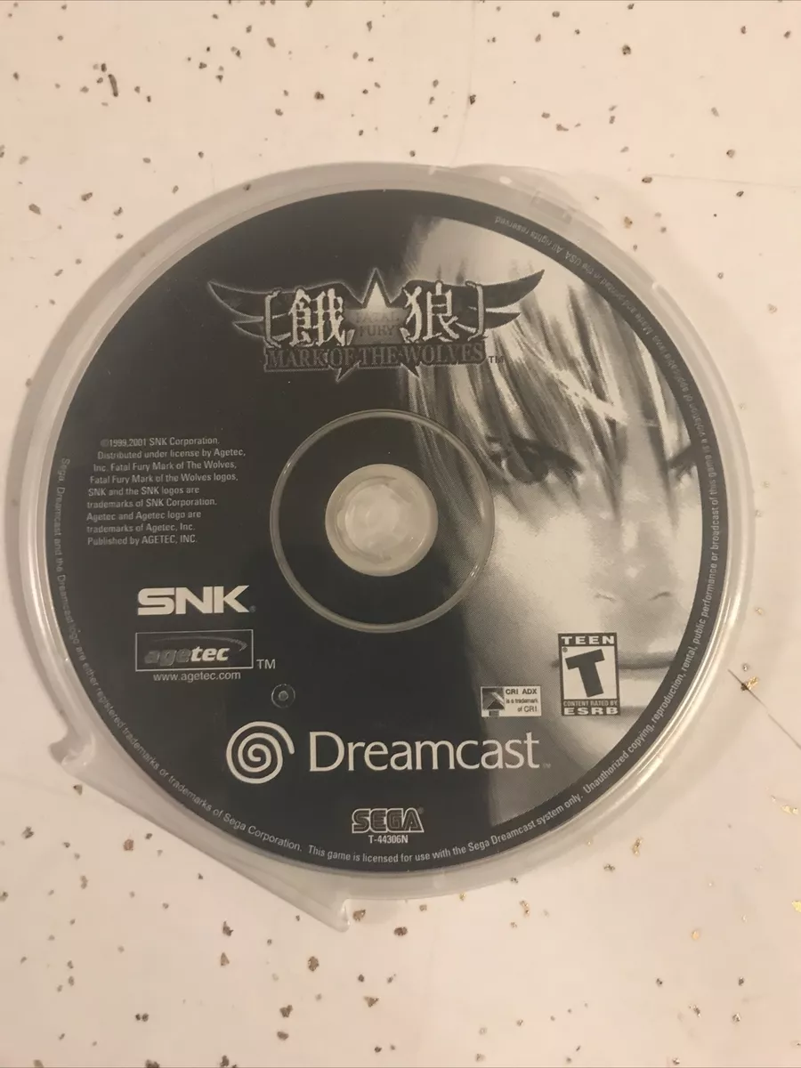 Fatal Fury: Mark of the Wolves (Sega Dreamcast, 2001) for sale online