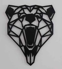 Geometric Animals Head - Bear
