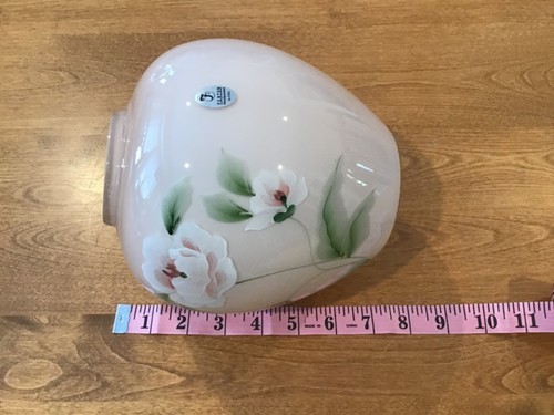 FENTON GLASS MESSENGER EXCLUSIVE 2002 HAND PAINTED A RUSSELL/M FENTON GINGER JAR - Picture 9 of 12