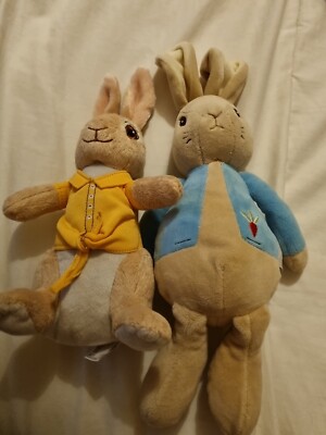 Beatrix Potter, Petter Rabbit Plüsch X2