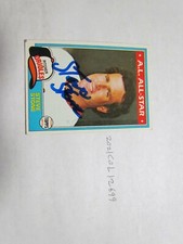 1981 Topps Steve Stone Signed Baseball Card Beckett Pre-Certified 2