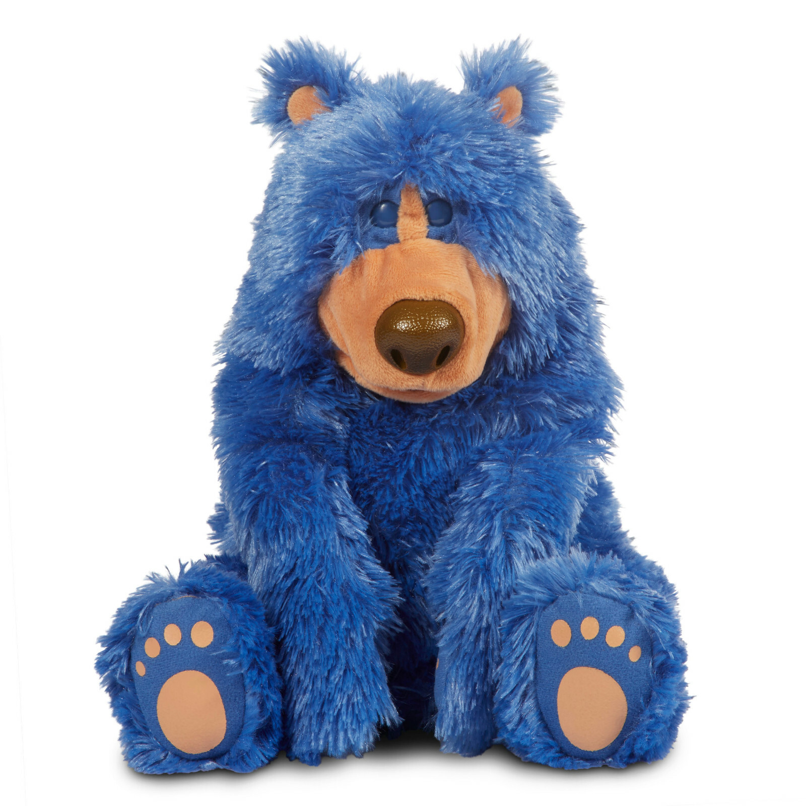 WONDER PARK SLEEP TALKING BOOMER ANIMATED PLUSH BEAR EYES HEAD MOVE 20 PHRASES! - Picture 2 of 12