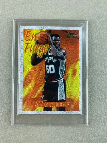 1996-97 Topps Season's Best David Robinson En Fuego, San Antonio Spurs #5