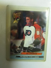 92-93 Fleer Ultra Eric Lindros Rookie Card #157 Philadel. rookie card picture