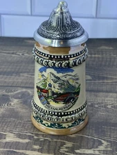 4” Beer Stein Domex Germany Oberam Mergau 