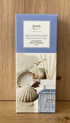 (379,80 /L) ipuro Raumduft Room Fragrance SUNNY BEACHTIME Sommer Meer 50ml
