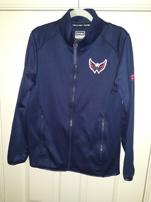 Fanatics Washington Capitals NHL Authentics Pro Full Zip Jacket Men's sz Small