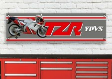 BR41B YAMAHA TZR250 R&Uuml;CKW&Auml;RTSZYLINDER 3MA FLEXIBEL WERKSTATT BANNER SCHILD