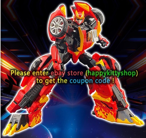 Metal Cardbot S Transform Action Figure Cop Police Car Vehicle Robot Toy For Boy - Picture 32 of 87